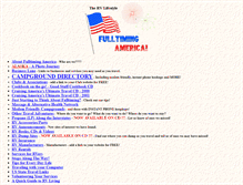 Tablet Screenshot of fulltiming-america.com